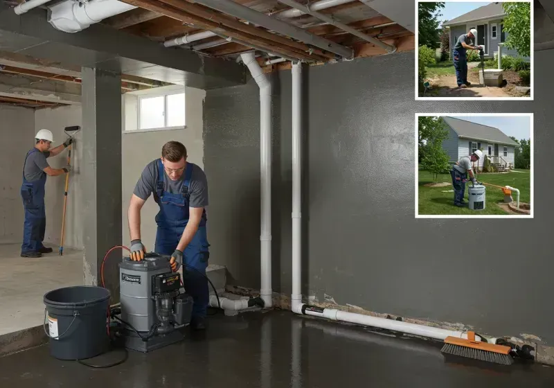 Basement Waterproofing and Flood Prevention process in Statesboro, GA